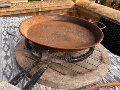 Paella Pfannen/Brennring