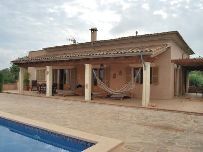 Ground-floor finca with AC; pool and beautiful view -- Santanyi - Campos -- F 152