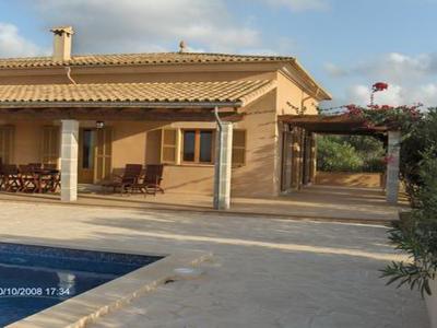 Ground-floor finca with AC; pool and beautiful view -- Santanyi - Campos -- F 152