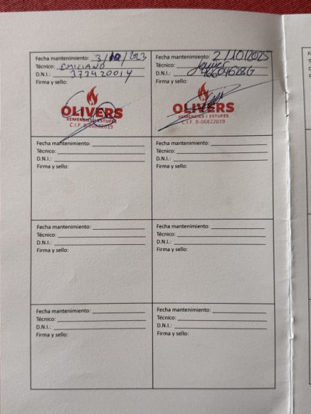 Estufa de pellets 10 kW