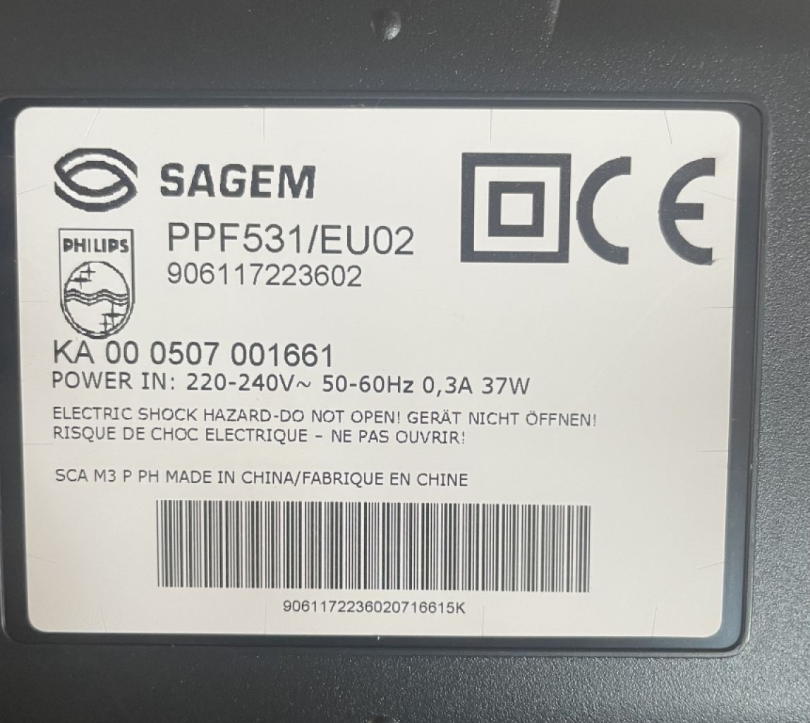 Fax Philips Magic 3 + 5 rollos nuevos de Ink-Film – ¡Paquete top!