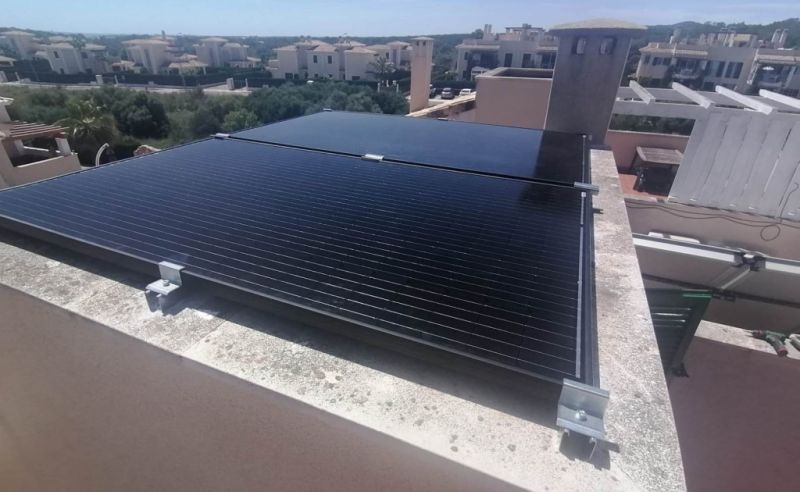 Fotovoltaica con almacenamiento, pequeña instalación