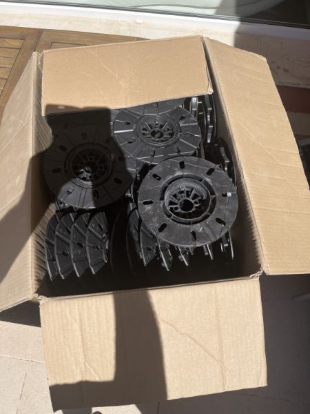 Parcelas para embaldosar sobre 'pilotes'