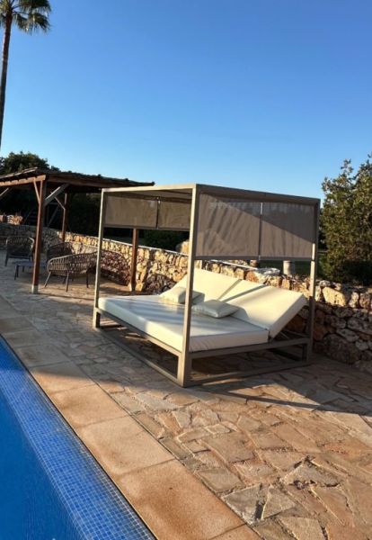 Cama de piscina zona de tumbado tumbona de piscina