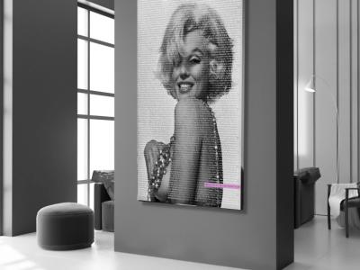 Arte Pop Art sobre lienzo