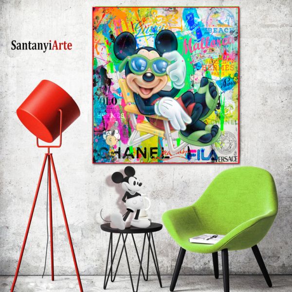 Arte Pop Art sobre lienzo