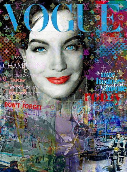 Arte Pop Art sobre lienzo