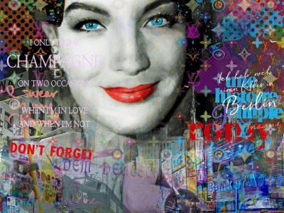 Arte Pop Art sobre lienzo