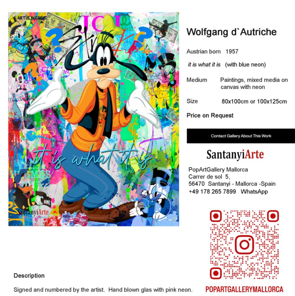 Arte pop sobre lienzo