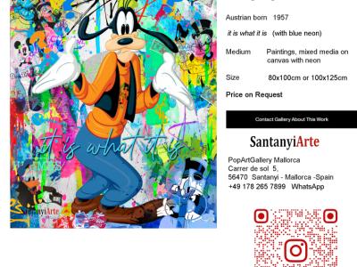 Arte pop sobre lienzo