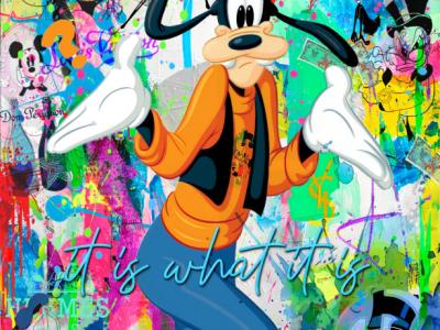 Arte pop sobre lienzo