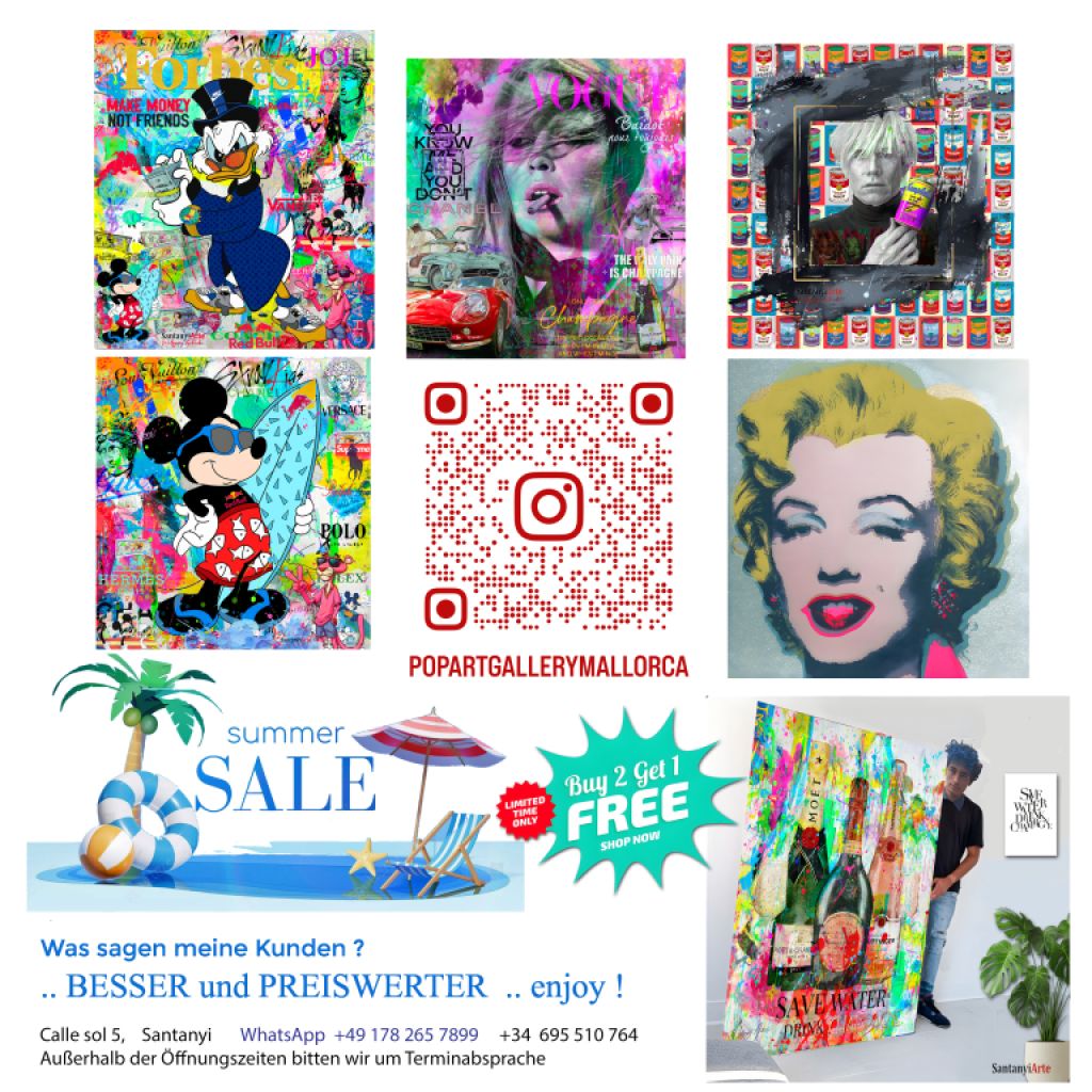 Pop Art Kunst aus Mallorca