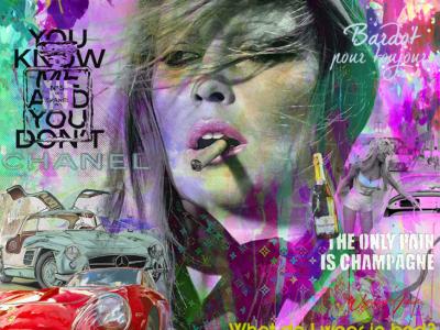 Pop Art Kunst von Wolfgang Autriche