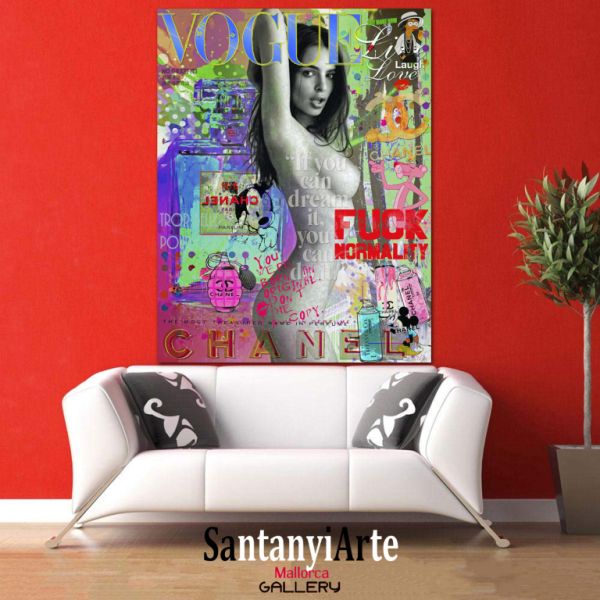 Arte Pop sobre Lienzo