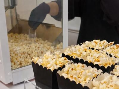 Carrito de palomitas para eventos en Mallorca
