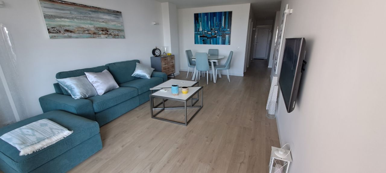 Portals Nous : Saisonale Vermietung - Meerblick, direkter Zugang zum Hafen -trop. Garten m. Pool