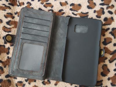 Portemonnaie mit Kartenfächern und Handyhülle Samsung Galaxy S7