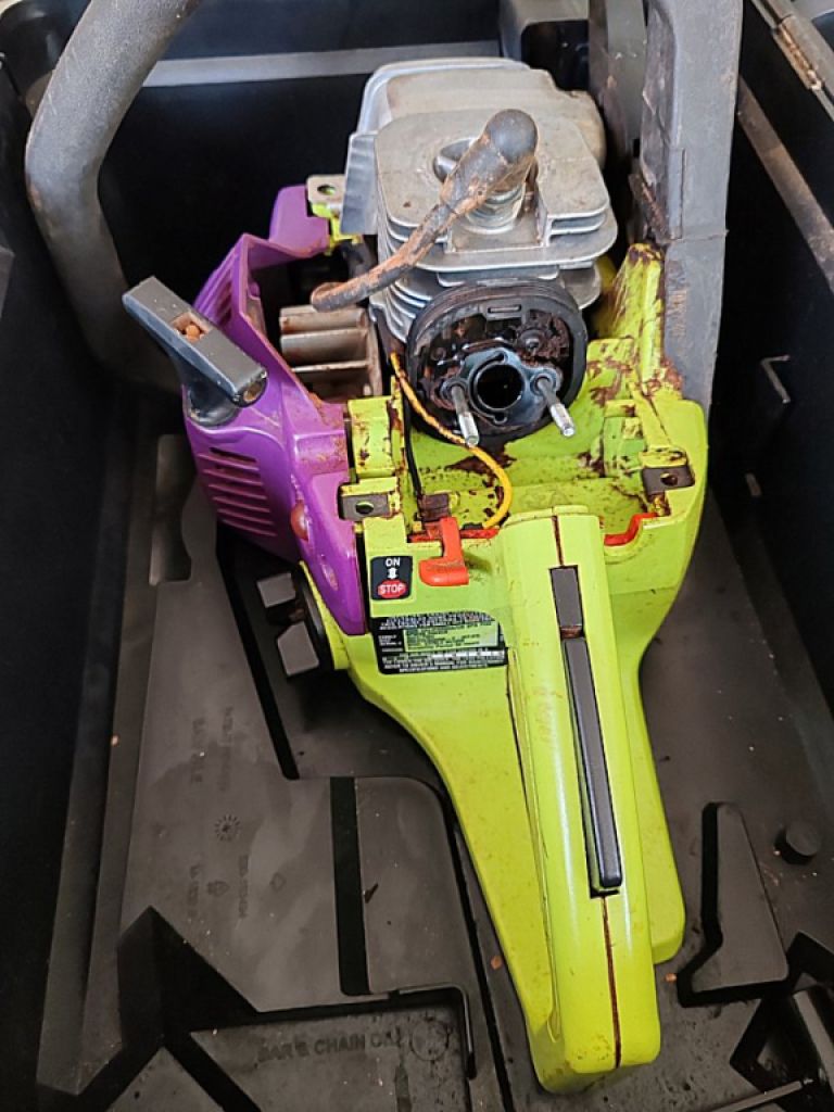 Poulan Kettensäge "Wild Thing" USA gebraucht – verkauft als defekt