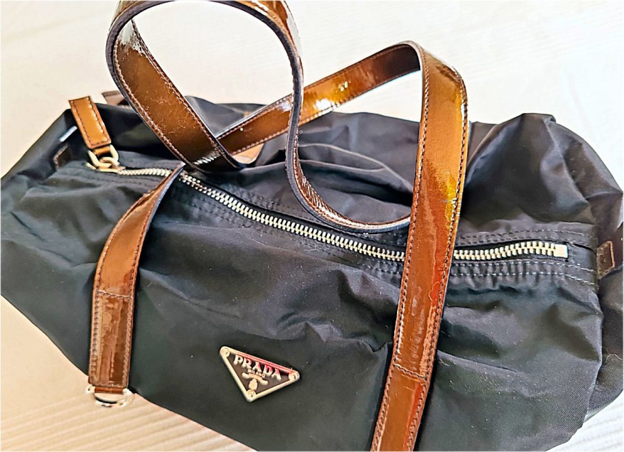 Bolso Prada Bauletto, color: negro