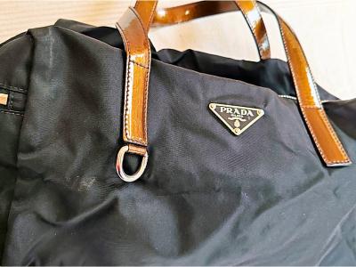 Bolso Prada Bauletto, color: negro