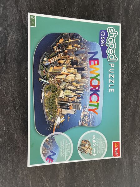 Puzzle „NEW YORK“ – Shaped Puzzle – 595 Teile