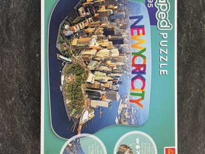 Puzzle „NEW YORK“ – Shaped Puzzle – 595 Teile