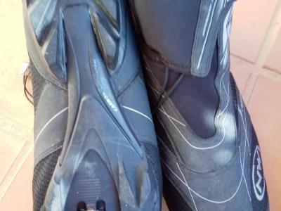 Zapatillas de ciclismo NORDWAVE Gore-Tex, talla 45 negras