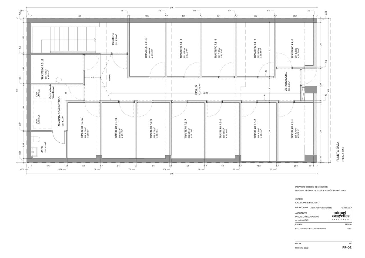 Local con negocio de trasteros