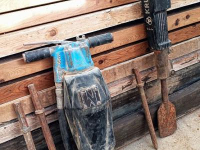 REMOLQUE COMPRESOR ECOAIR F 30 BAUKOMPRESSOR Baustellen - Pressluftkompressor Pressluft - Hammer