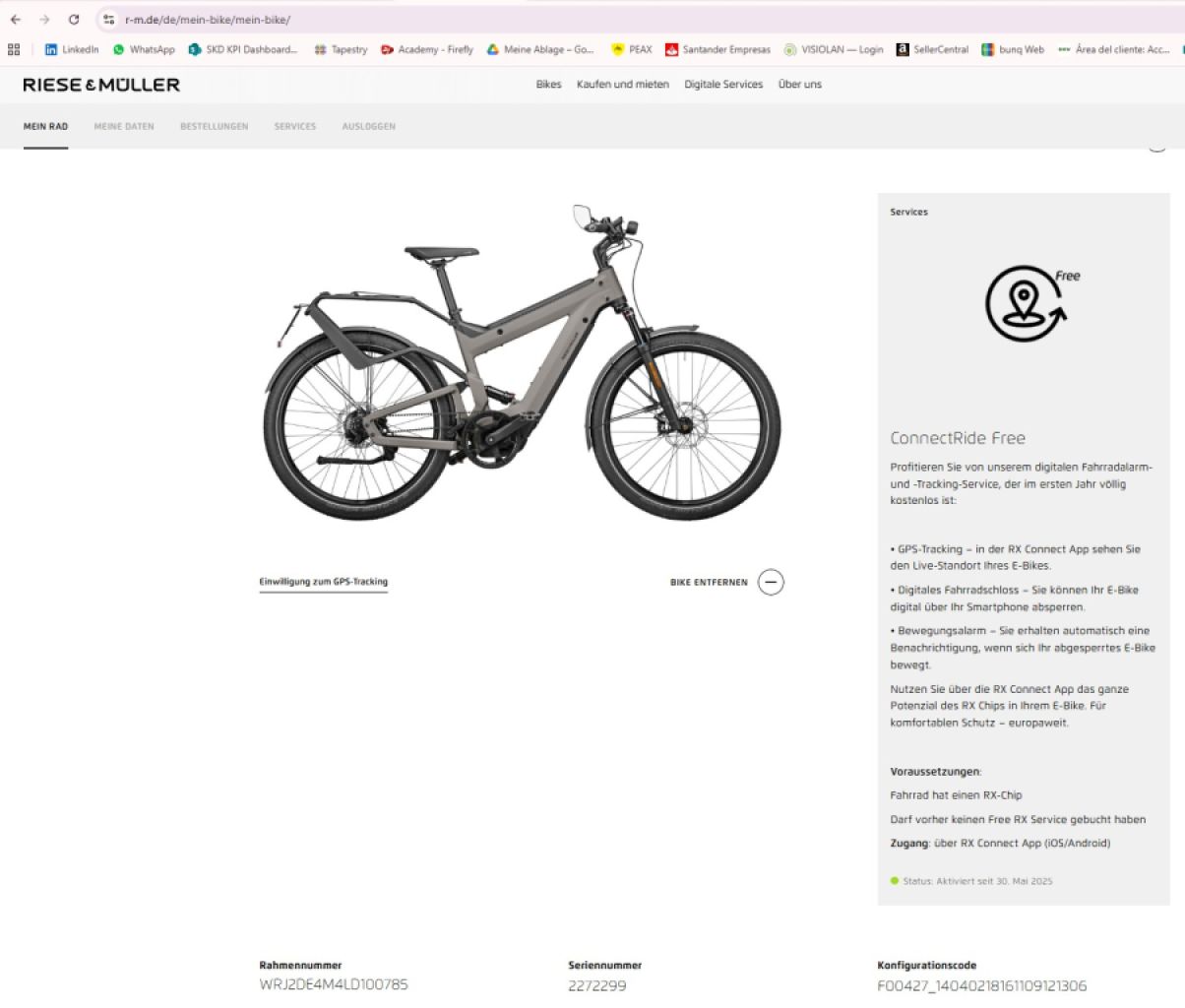 Riese Müller Superdelite HS Rohloff e-Bike