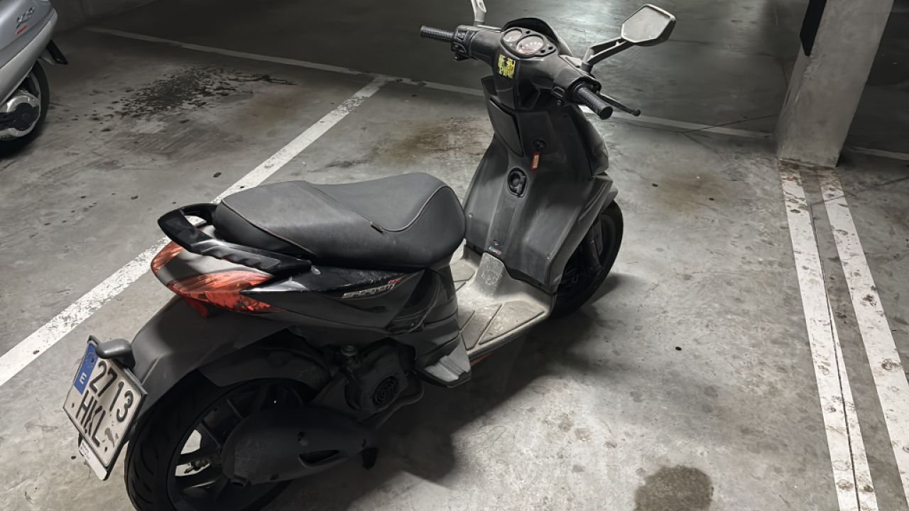 Scooter Aprilia Sr125 EcoSport black