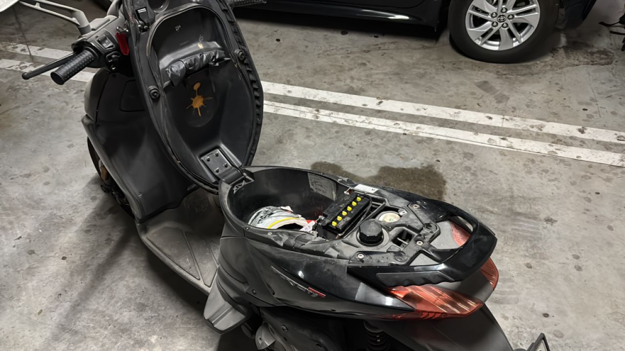 Roller Aprilia Sr125 EcoSport schwarz