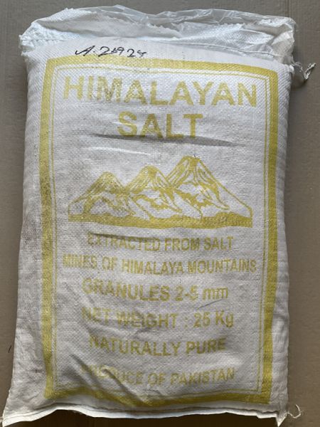Sal rosa del Himalaya 25 kg 2-5mm