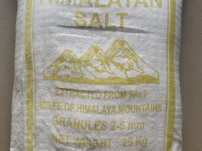 Sal rosa del Himalaya 25 kg 2-5mm