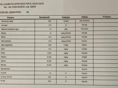 Sal rosa del Himalaya 25 kg 2-5mm