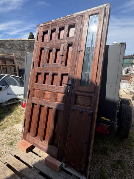 Puerta rústica