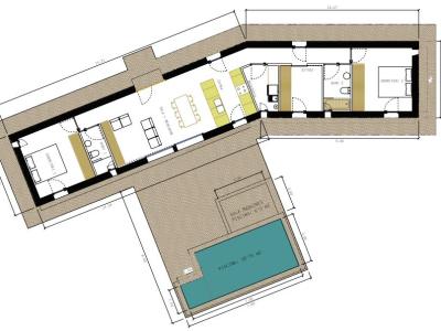 Rustikales Grundstück mit Basisprojekt und Genehmigung in Bearbeitung in Son Valls, Felanitx.