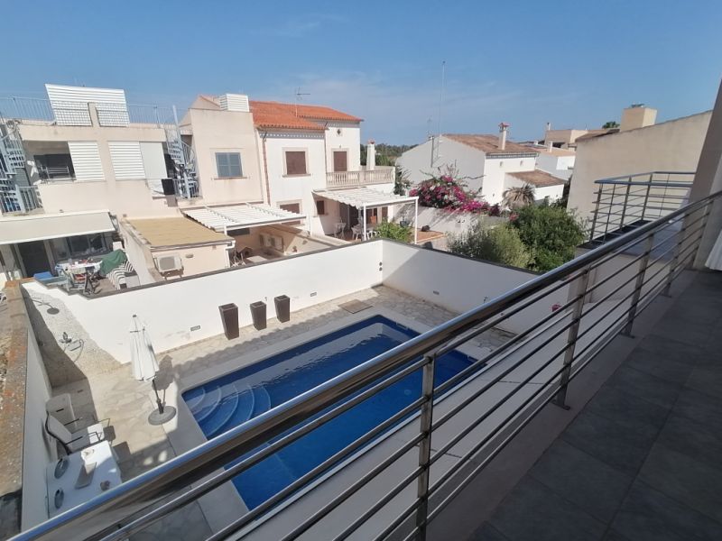 Temporada: Chalet de 2 plantas con piscina y calefacción central de gasoil en Son Bielo - Sa Ràpita 