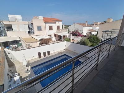 Temporada: Chalet de 2 plantas con piscina y calefacción central de gasoil en Son Bielo - Sa Ràpita 