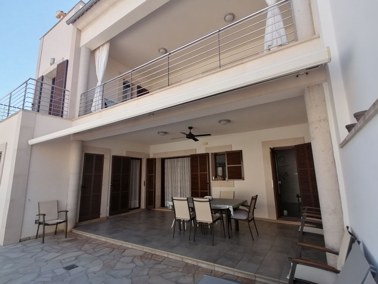 Temporada: Chalet de 2 plantas con piscina y calefacción central de gasoil en Son Bielo - Sa Ràpita 