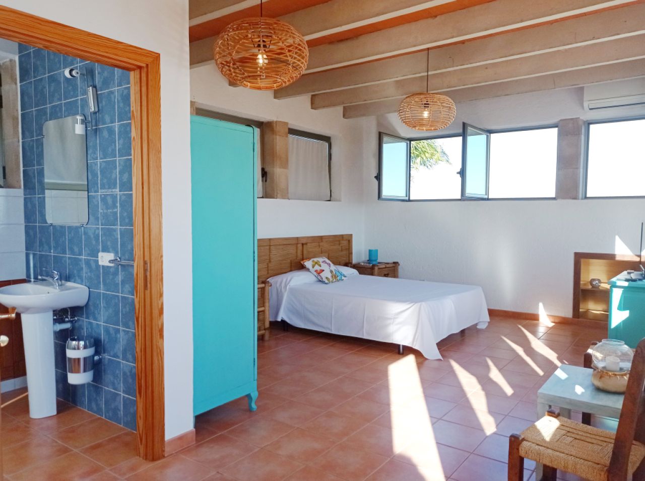 SEASON 24/25: Modern finca with heating near Ses Covetes - Es Trenc --- F 38 WT