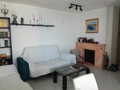 SEASON from SEPT 26 : Ground floor apartment with fireplace, pool and sea view in Porto Colom -- AP 