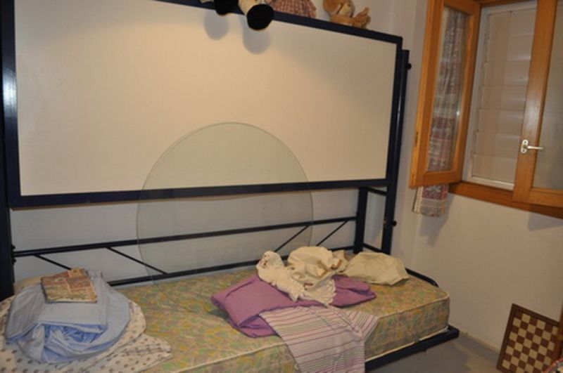 SEASON from SEPT 26 : Ground floor apartment with fireplace, pool and sea view in Porto Colom -- AP 