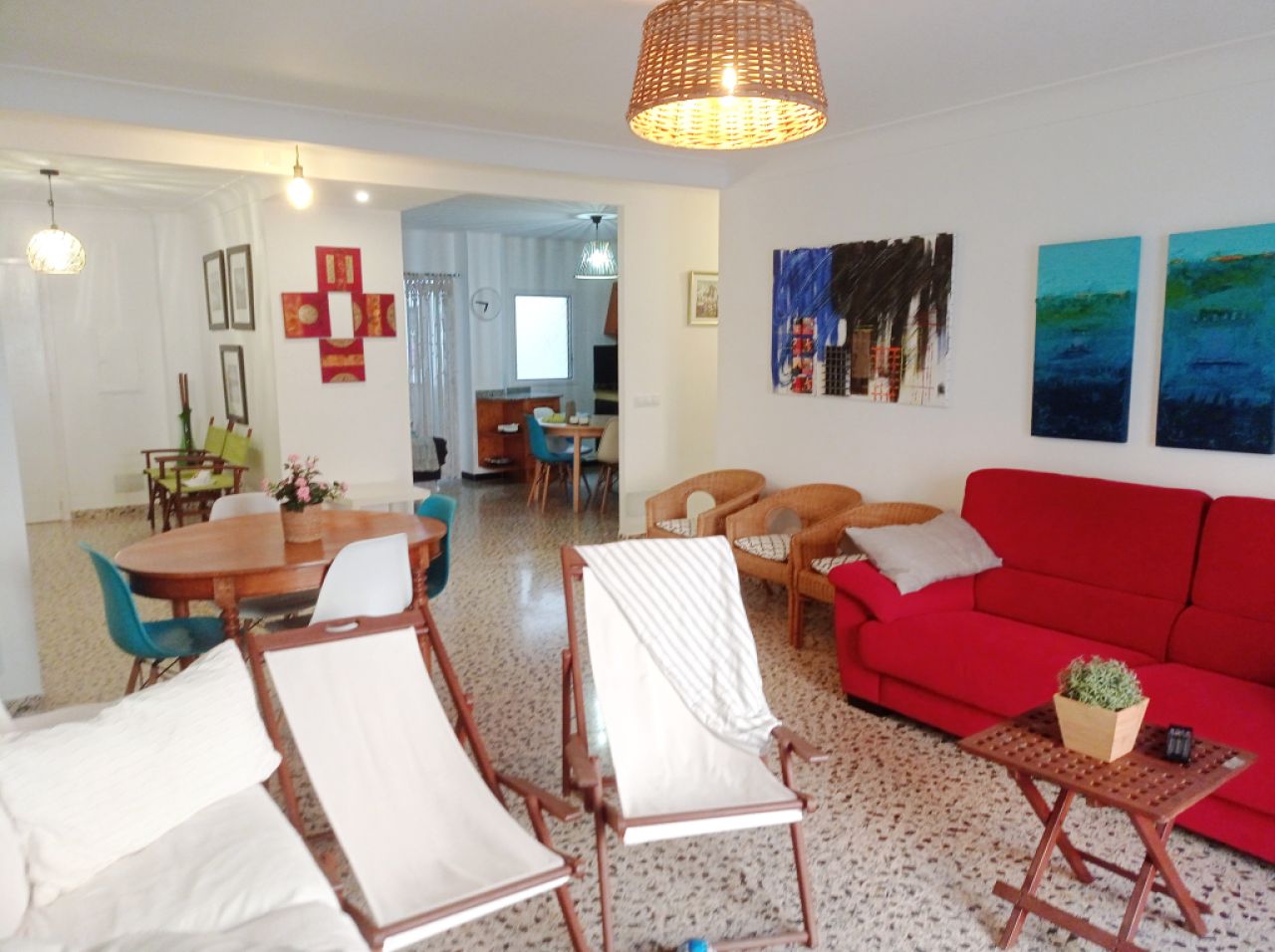 SAISON: Apartment in 1. Linie der Küste von Sa Rapita -- AP 394 T