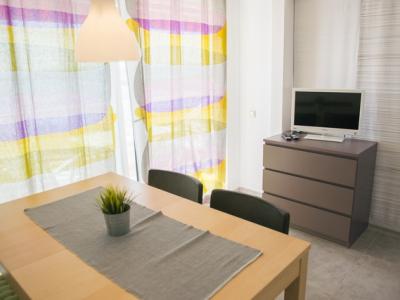 SEASON: Apartment in 1. Line of the beach and coast of Colonia St Jordi-- AP 08 T