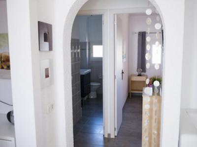 SEASON: Apartment in 1. Line of the beach and coast of Colonia St Jordi-- AP 08 T