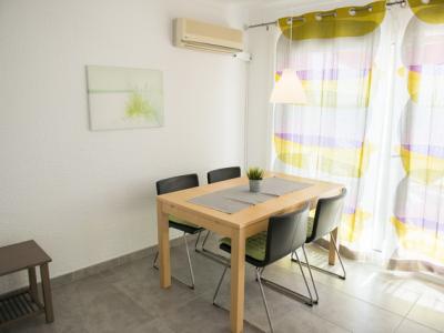 SEASON: Apartment in 1. Line of the beach and coast of Colonia St Jordi-- AP 08 T