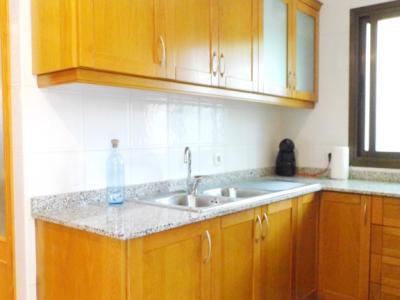 Saison: Ebenerdiges Chalet mit Garten in Sa Rapita-- CH 90 T