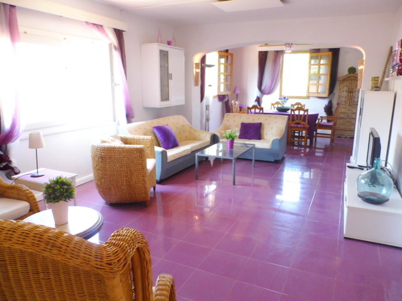 SAISON: Ebenerdiges Chalet mit Garten und Kamin am S Amarrador -- Santanyi -- CH 139 T