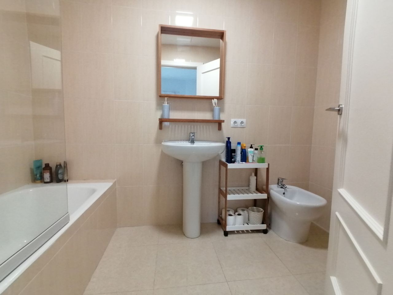 Saison: Parterreapartment mit 2 Terrassen und AC in Colonia St Jordi --- AP 24 T